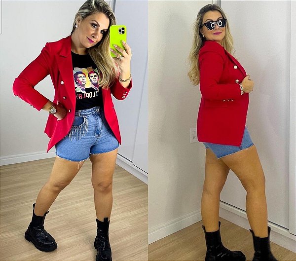| BLAZER VIRGÍNIA VERMELHO |