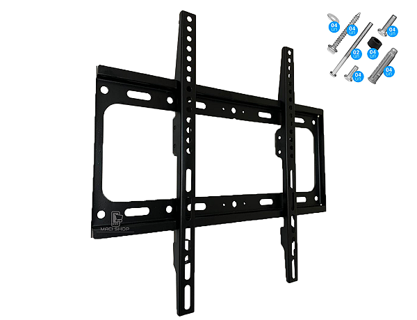 Suporte Para Tv 25" a 55" Universal LED LCD ou Plasma