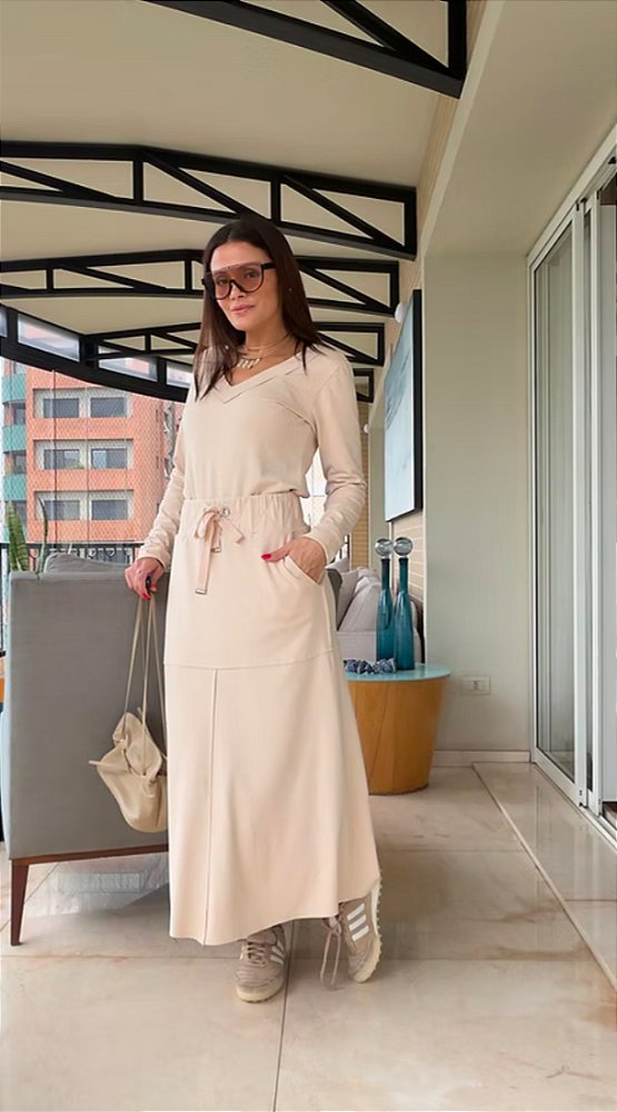 Conjunto Isadora Manga Longa