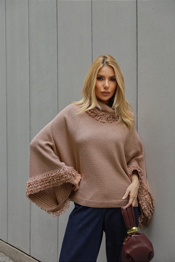 Poncho Tricot Priscilla