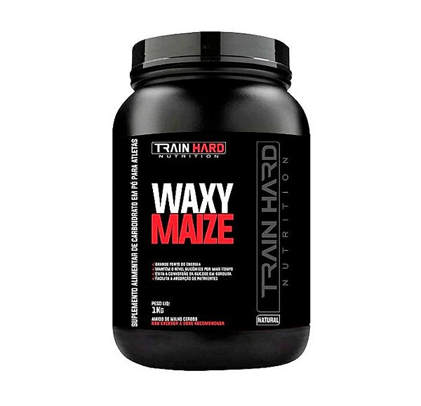Waxy Maize 1Kg Sabor Natural - Energia + Recuperação Muscular