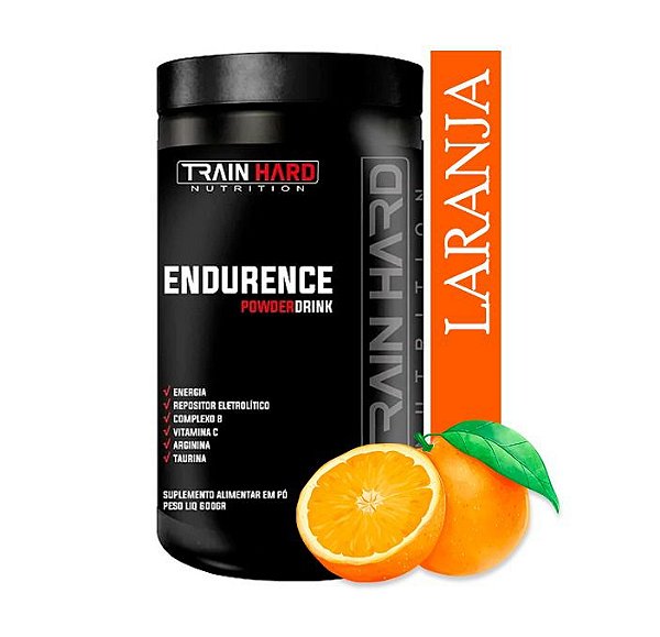 R:4 Endurence Powder Drink 600g Sabor Laranja - Mais Energia + Recuperação Muscular