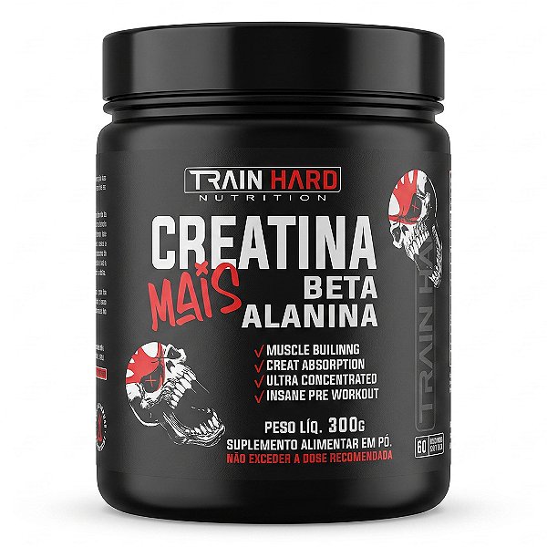 Creatina + Beta Alanina 300g - Força + Diminuição da Fadiga Muscular