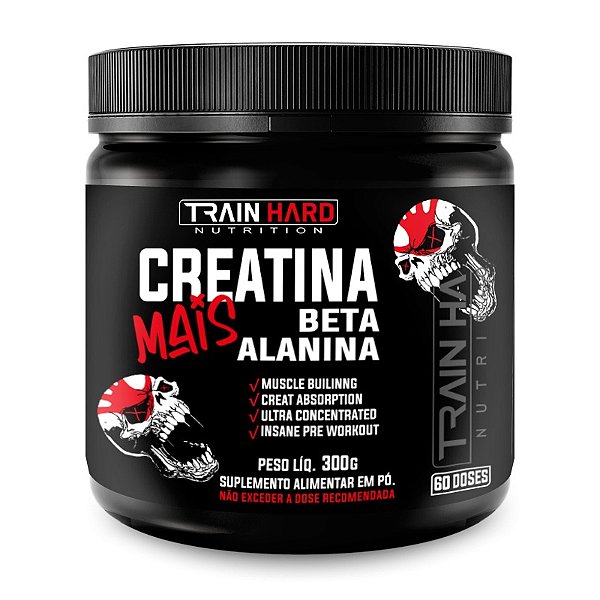 Creatina + Beta Alanina 300g - Força + Diminuição da Fadiga Muscular