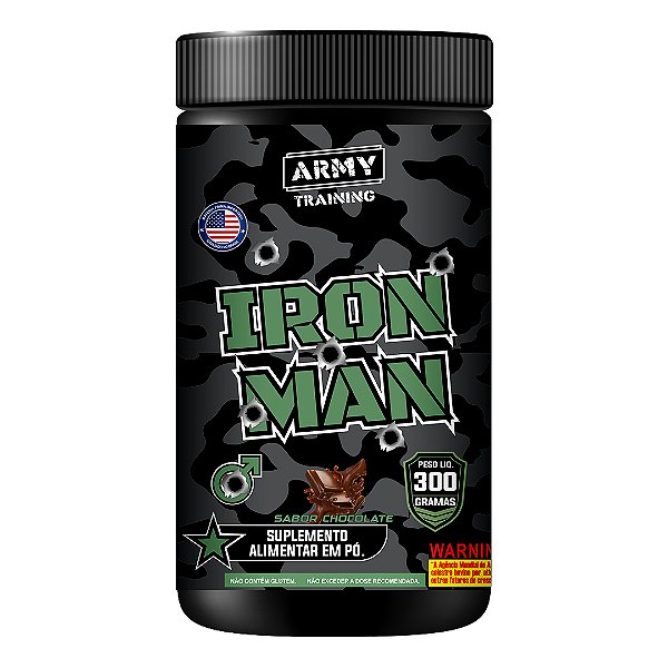 Iron Man Pré-Hormonal 300g - Army Training