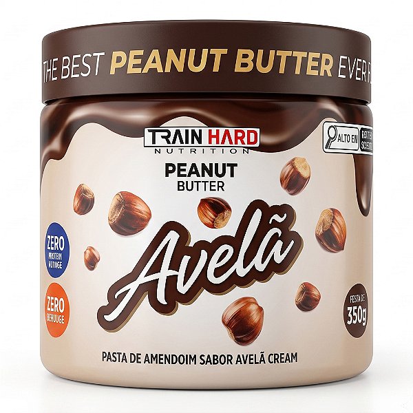 Peanut Butter 350g Pasta de Amendoim - Train Hard Nutrition