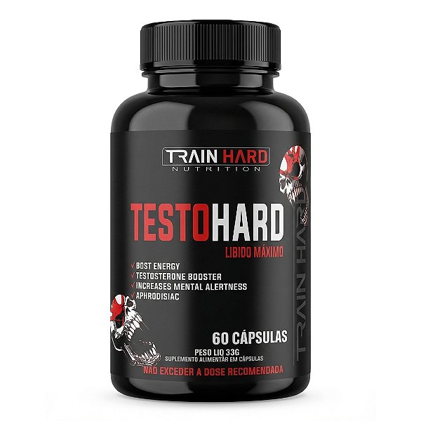 Testo Hard Libido Máximo - Train Hard Nutrition