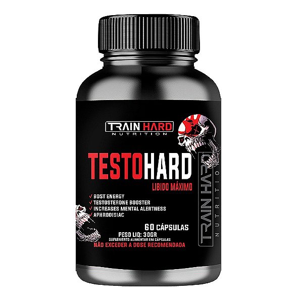 Testo Hard L1b1d0 Máximo - Train Hard Nutrition