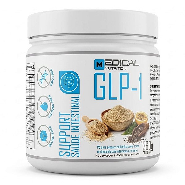 Suplemento GLP-1 360g Suporte Nutricional e Saciedade Medical Nutrition
