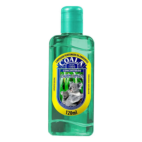 Essencia Limpador Perfumado Capim Limão 120ml Coala