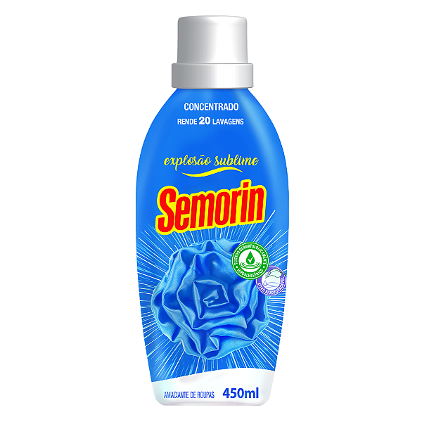 Amaciante Concentrado Explosão Sublime Semorin 450ml