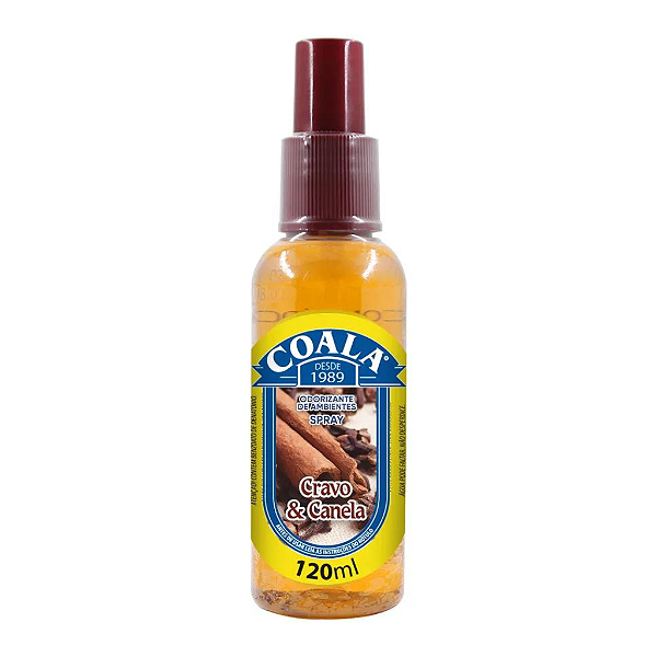 Odorizante de Ambientes Spray Cravo e Canela Coala 120ml
