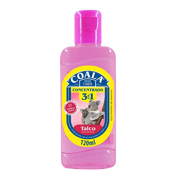 Desinfetante Concentrado 3em1 Talco Coala 120ml
