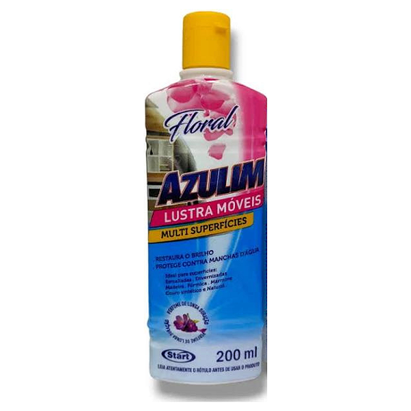 Lustra Móveis Floral Azulim 200ml