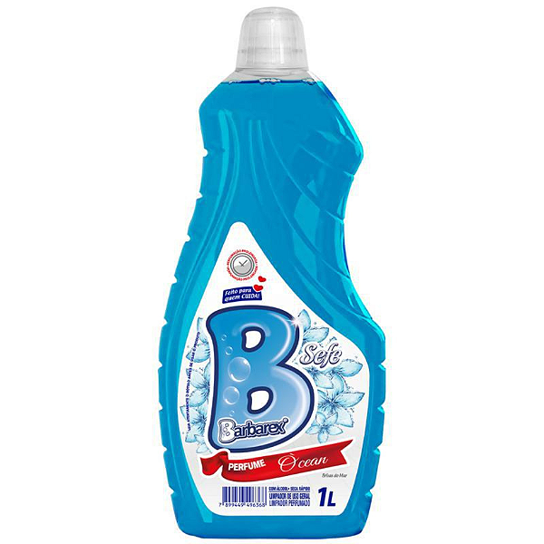 Limpador Perfumado Com Álcool Sefe Ocean Barbarex 1L