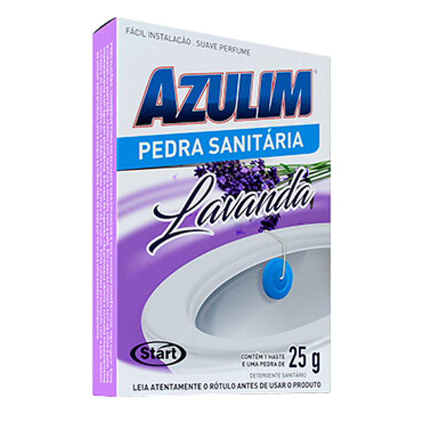 Pedra Sanitária Azulim Lavanda 25g