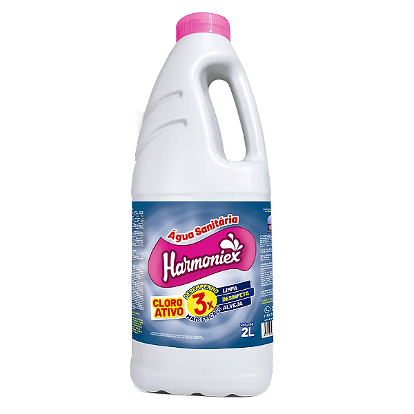 Água Sanitária Cloro Ativo Harmoniex 2L