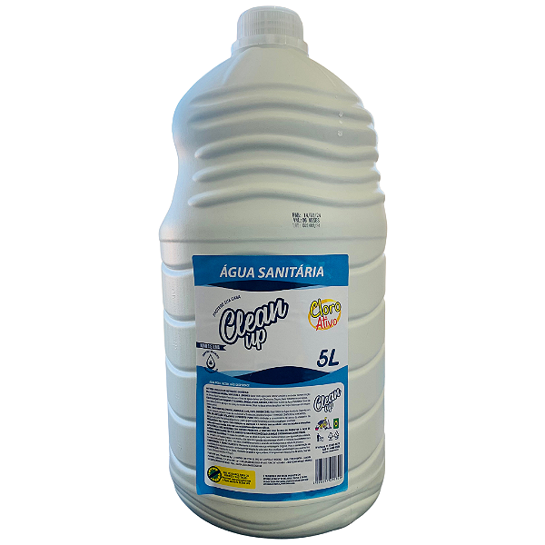 Água Sanitária Cloro Ativo CleanUp 5L