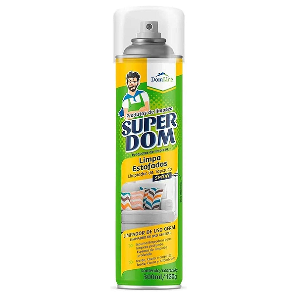 Limpa Estofados Spray Super Dom DomLine 300ml