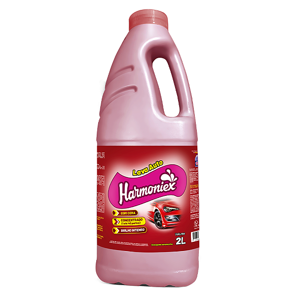 Detergente Automotivo Lava Carro Concentrado Com Cera Harmoniex 2L
