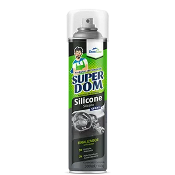 Silicone Spray Finalizador Automotivo Super Dom DomLine 300ml