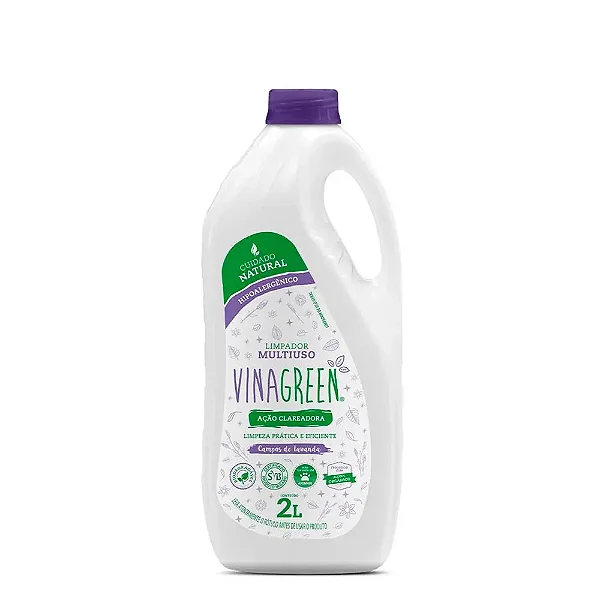 Vinagreen Limpador Multiuso Campos de Lavanda 2 Litros