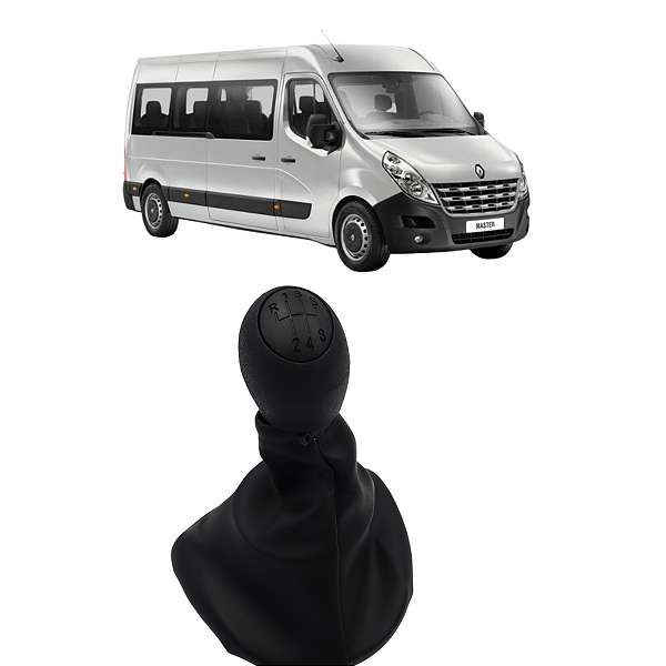 Kit Coifa Manopla Bola Cambio Renault Master 2010 A 2013 6m