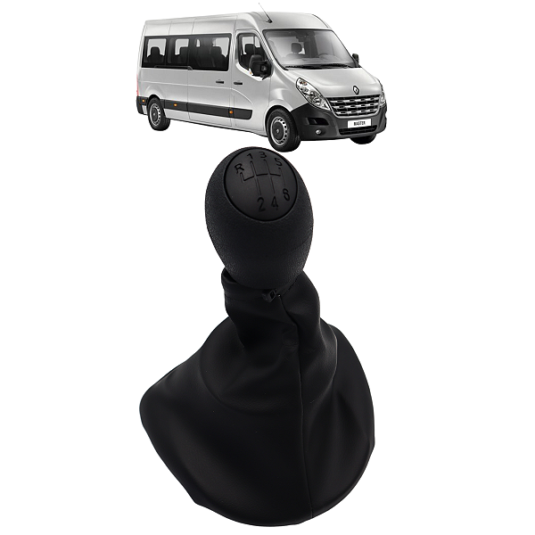Kit Coifa Manopla Bola Cambio Renault Master 2010 A 2013 6m