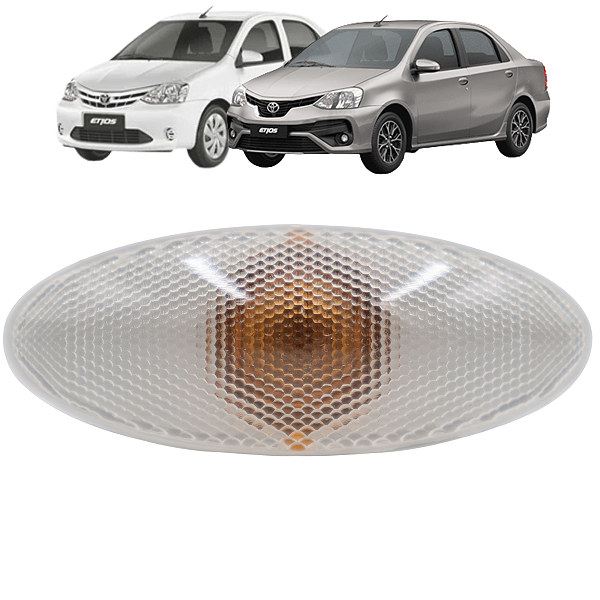Lanterna Pisca Seta Lateral Paralama Etios Sedan Toyota Etios Com Soquete