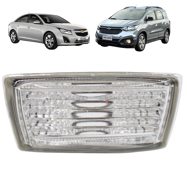 Lanterna Pisca Seta Lateral Cruze 2012/2015 Spin 2019/2021 Lado Direito