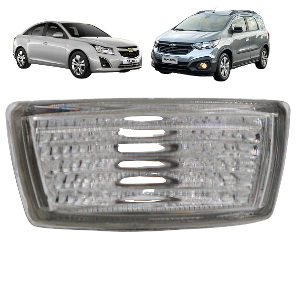 Lanterna Pisca Seta Lateral Cruze 2012/2015 Spin 2019/2021 Esquerdo