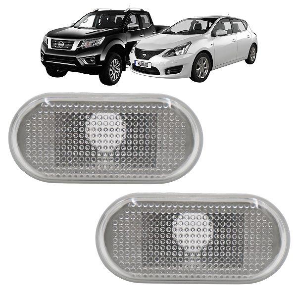 Par Lanterna Pisca Seta Lateral Nissan Frontier Nissan Tiida 2007 A 2015