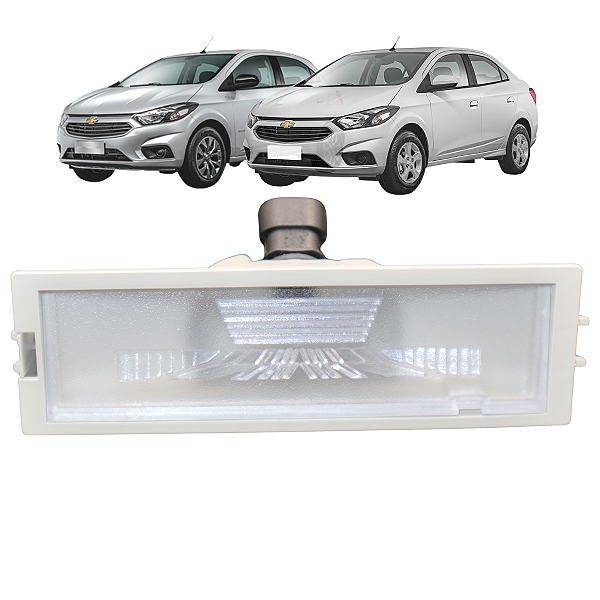 Lanterna De Placa Onix Prisma 2013 2014 2015 2016 2017 2018 2019 Com Soquete