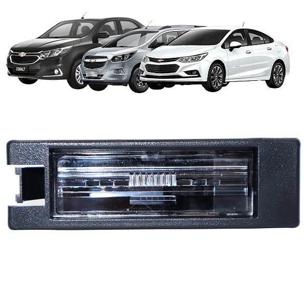 Lanterna Luz De Placa Meriva Cobalt Spin Agile Montana Cruze Com Soquete
