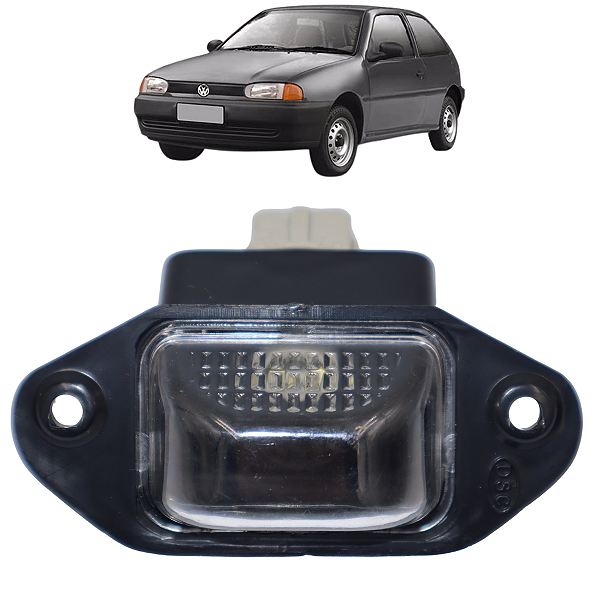 Lanterna Luz De Placa Gol G2 Bola 1995 1996 1997 1998 1999 2000 Com Soquete