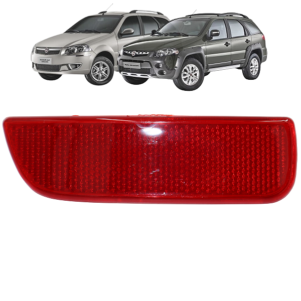 Refletor Olho De Gato Traseiro Palio Weekend Palio Adventure Esquerdo