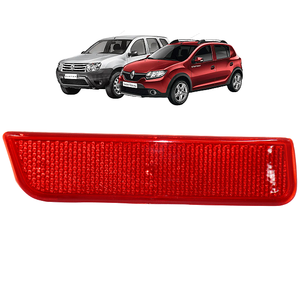 Refletor Olho Gato Parachoque Traseiro Duster Sandero Stepway Direito