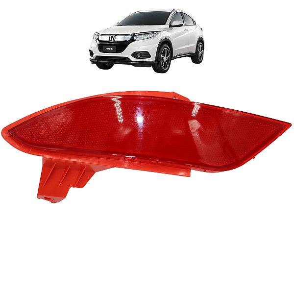 Refletor Olho De Gato Parachoque Traseiro Esquerdo HRV 2015 2016 2017 2018 2019