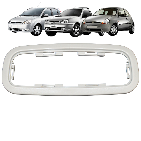 Moldura Lanterna Luz Teto Fiesta Ecosport Courier Ka