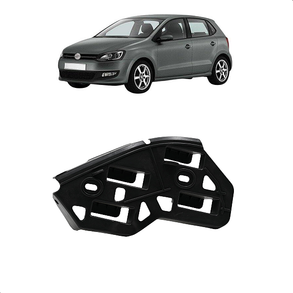 Suporte Guia Para-choque Dianteiro Polo 2007 A 2011 Esquerdo