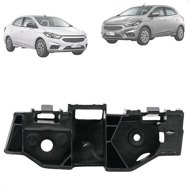 Guia Para-choque Dianteiro Onix Prisma Onix Joy Onix Joy Plus Prisma Joy Prisma Joy Plus Esquerdo