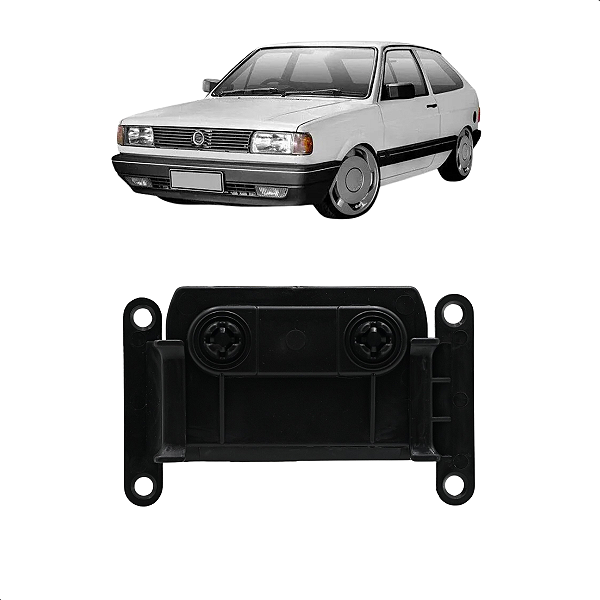 Suporte Guia Do Parachoque Traseiro Quadrado Gol Voyage Parati 1988 A 1995