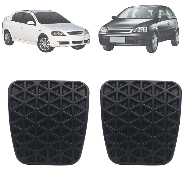 Kit Capa Pedal Freio Embreagem Corsa Astra Vectra