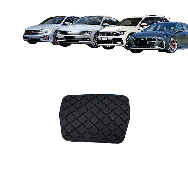 Capa Borracha Pedal Freio Automático Jetta Passat Tiguan Audi Golf