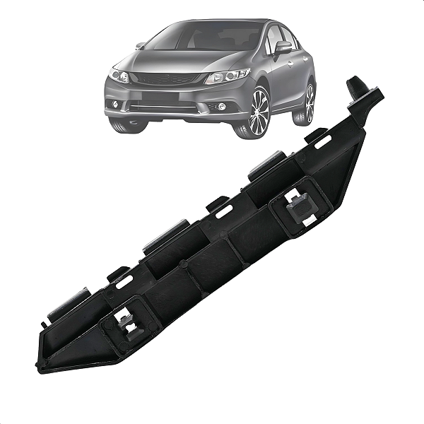 Guia Suporte Parachoque Dianteiro Direito Civic 2012 2013 2014 2015 2016