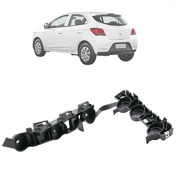 Guia Suporte Parachoque Traseiro Direito Onix 2013 A 2016 Onix Joy 2017 A 2019