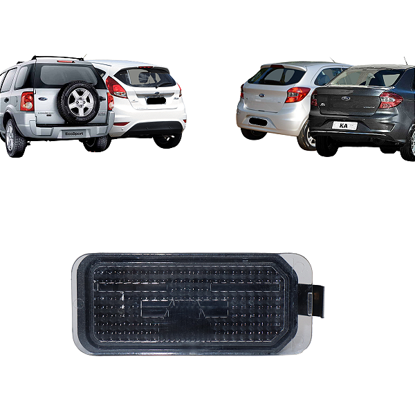 Lanterna Luz de Placa Novo Ka New Fiesta Ecosport Novo Ka+