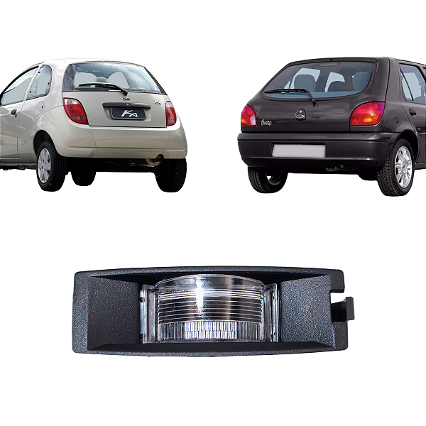 Lanterna Luz de Placa Ka Fiesta 1997 98 99 20 21 2002