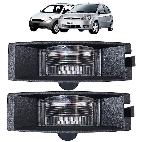 Par Lanterna Luz de Placa Ka Fiesta 1997 98 99 00 01 2002