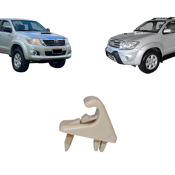 Suporte Presilha Quebra Sol Hilux 2011 Até 2015 SW4 2008 Até 2011